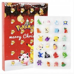 KALENDARZ ADWENTOWY FIGURKI POKEMON.