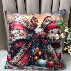 POSZEWKI NA PODUSZKĘ ŚWIĘTOWANIE 40/40CM.