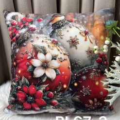 POSZEWKI NA PODUSZKĘ ŚWIĘTOWANIE 40/40CM.