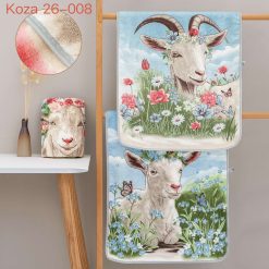ŚCIERKI Z MIKROFIBRA ŚWIĘTOWANIE 40/60CM.