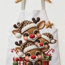 FARTUCHY KUCHENNE Z ŚWIĘTOWANIE 55/68CM.