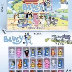 KALENDARZ ADWENTOWY FIGURKI BLUEY GABI.