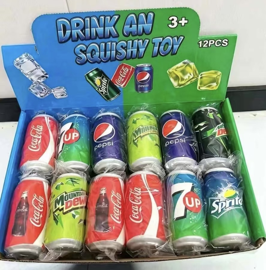 GNIOTKI ANTYSTRESOWE DRINK 15CM DLA DZIECI.