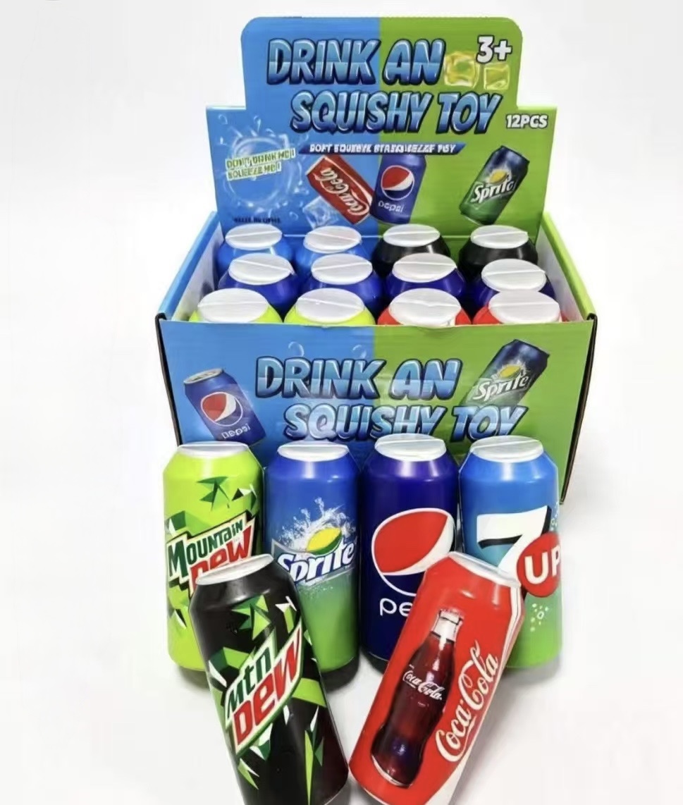 GNIOTKI ANTYSTRESOWE DRINK 15CM DLA DZIECI.