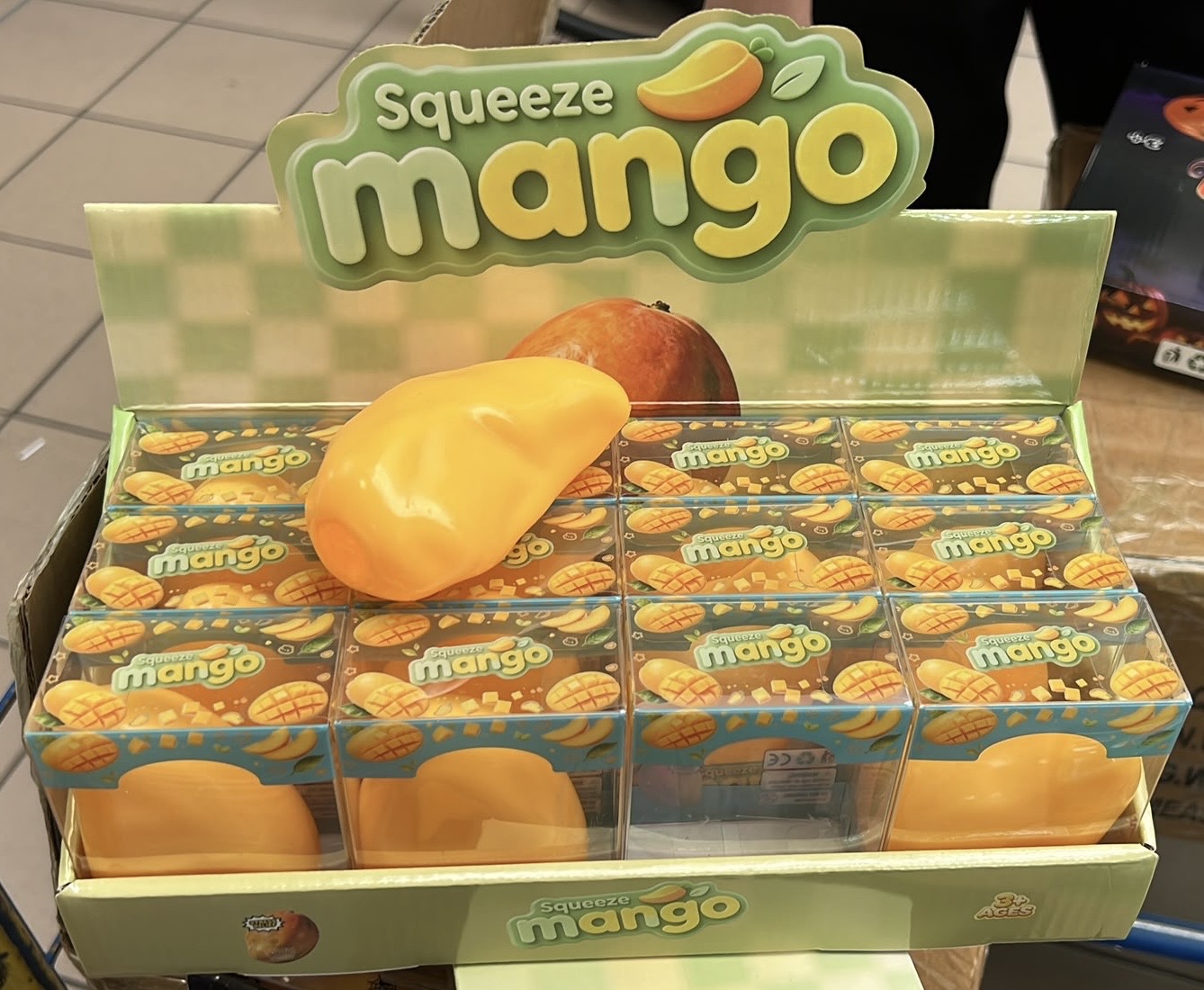 GNIOTKI ANTYSTRESOWE MANGO OLEJ KOKOSOWY 6CM.