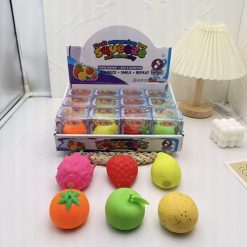 GNIOTKI ANTYSTRESOWE OWOCE Z LEGO DLA DZIECI.