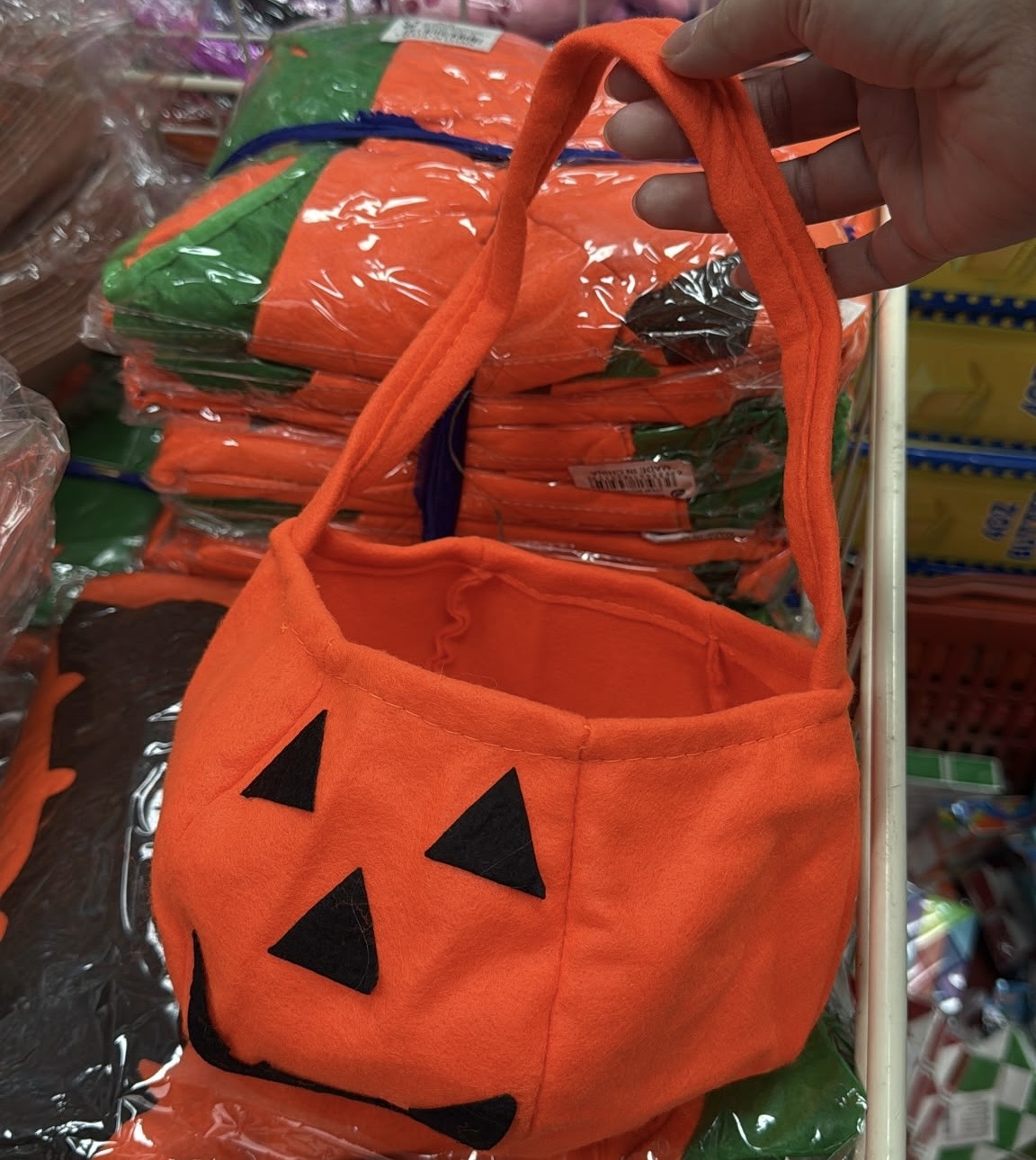 TOREBKA DYNIA HALLOWEEN DLA DZIECI.