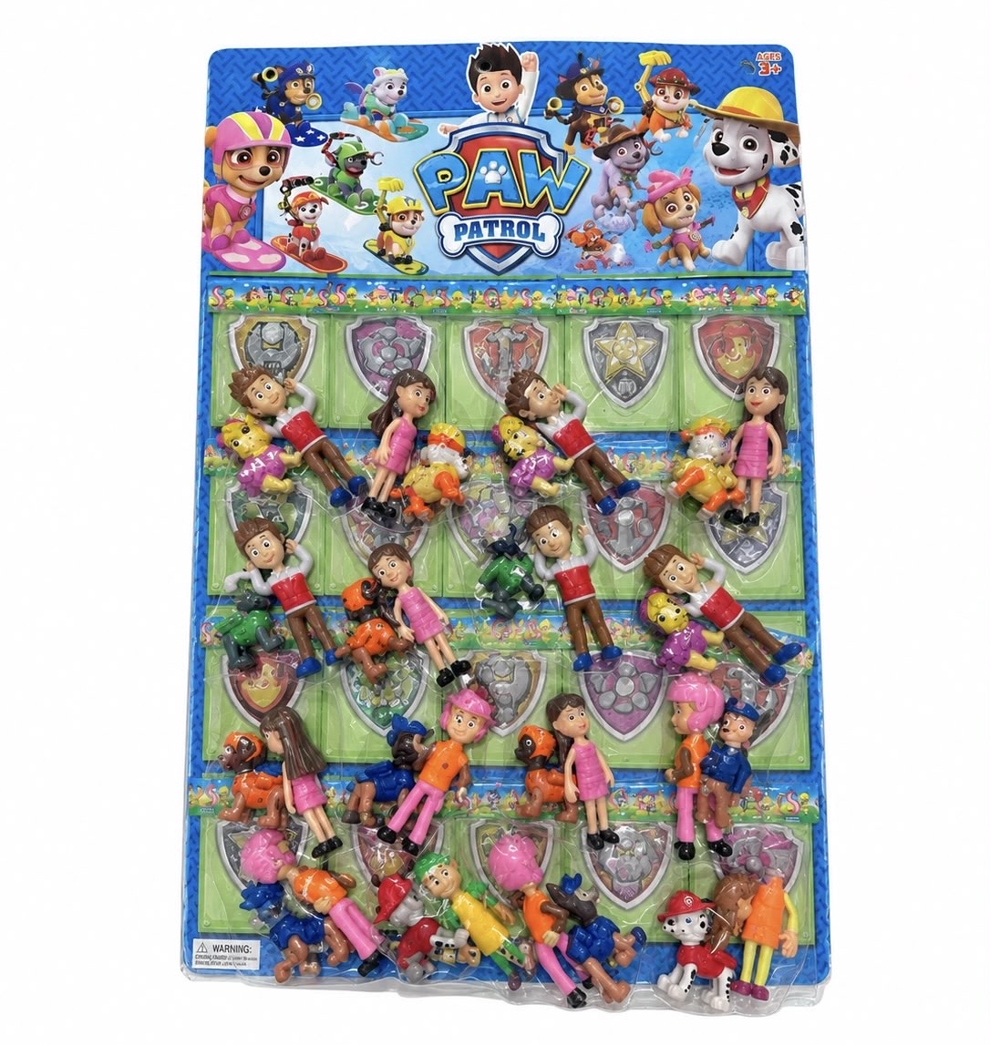 ZESTAW FIGURKI PAW PATROL DLA DZIECI.