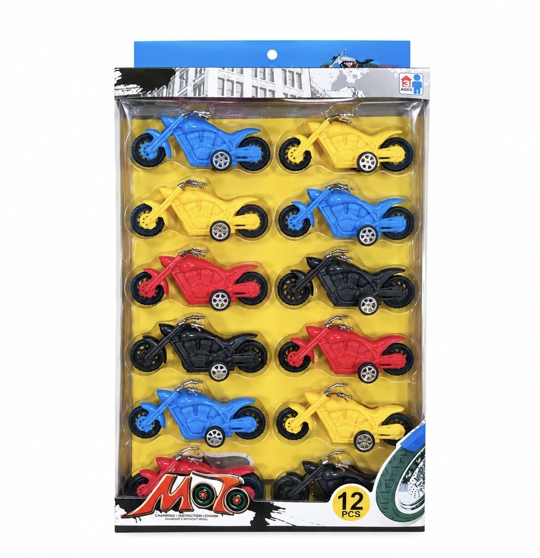ZESTAW FIGURKI MOTOR DLA DZIECI.