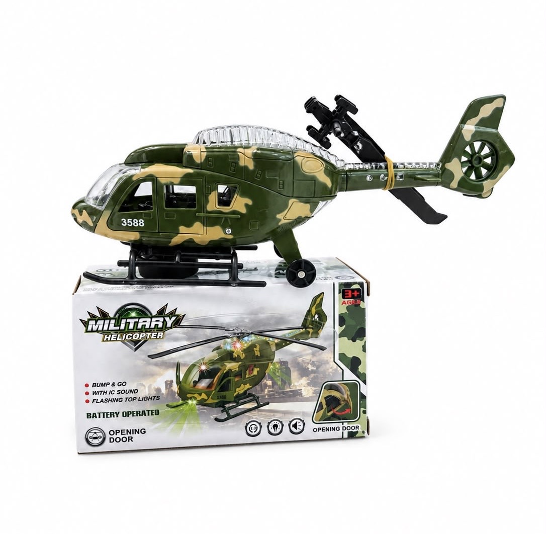 HELICOPTER SPORTOWE MILITARY DLA DZIECI.