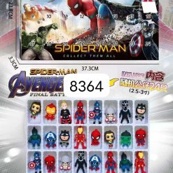 KALENDARZ ADWENTOWY FIGURKI SPIDERMAN.