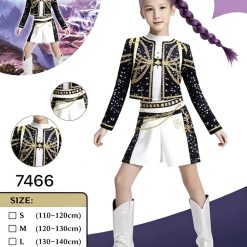 STRÓJ K-POP DEMON HUNTERS DLA DZIEWCZYNKI.