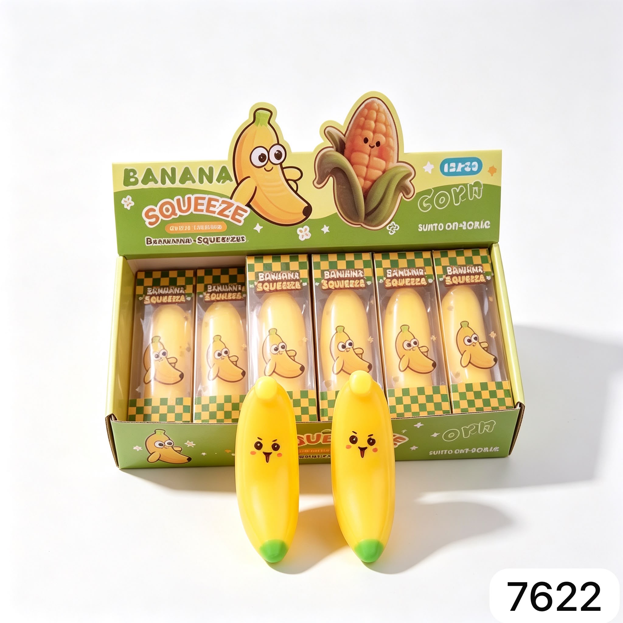 GNIOTKI ANTYSTRESOWE BANANA CRUNCHY 10CM.