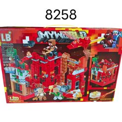 ZESTAW KLOCKI EDUKACYJNE MINECRAFT LEDOWE 528EL.