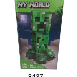 ZESTAW KLOCKI EDUKACYJNE MINECRAFT KRIPEER 665EL.