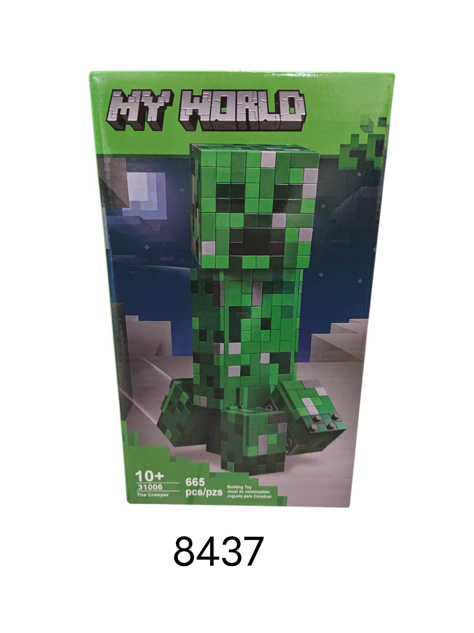ZESTAW KLOCKI EDUKACYJNE MINECRAFT KRIPEER 665EL.